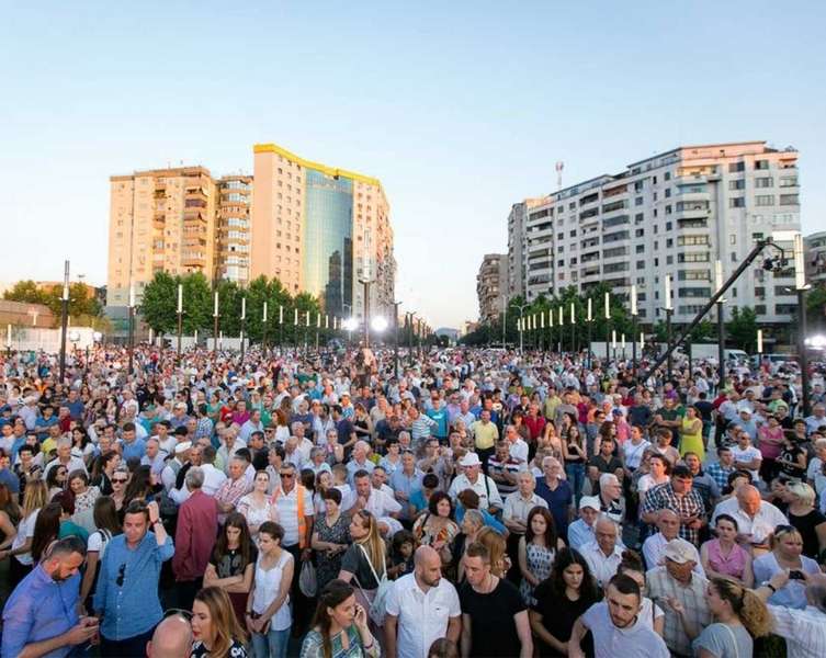 The Tirana Boulevard Opening