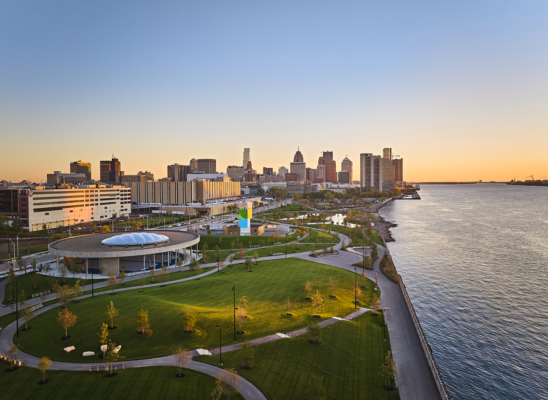 Featured image for Ralph C. Wilson, Jr. Centennial Park, Detroit