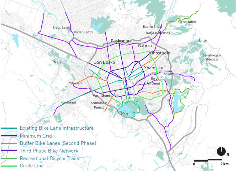 Cycling infrastructure by 2030