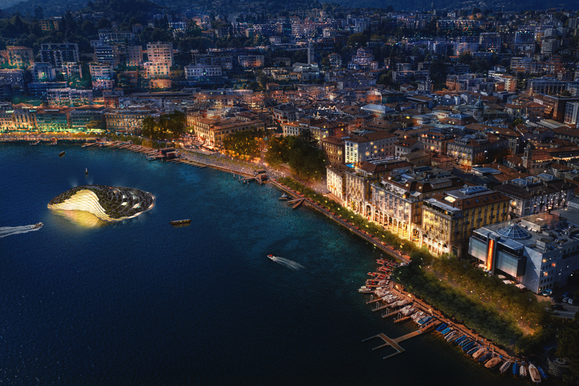 Featured image for Lugano Lakefront Vision Plan