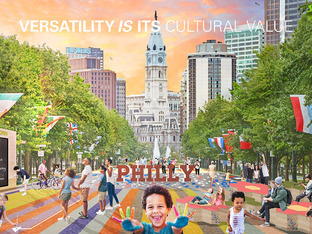 Benjamin Franklin Parkway Public Realm, Philadelphia