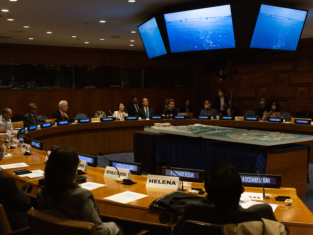 OCEANIX second UN roundtable on sustainable floating cities