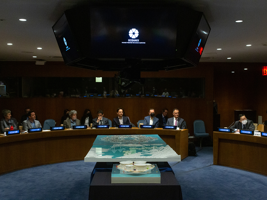 OCEANIX seconda tavola rotonda delle Nazioni Unite sulle floating cities