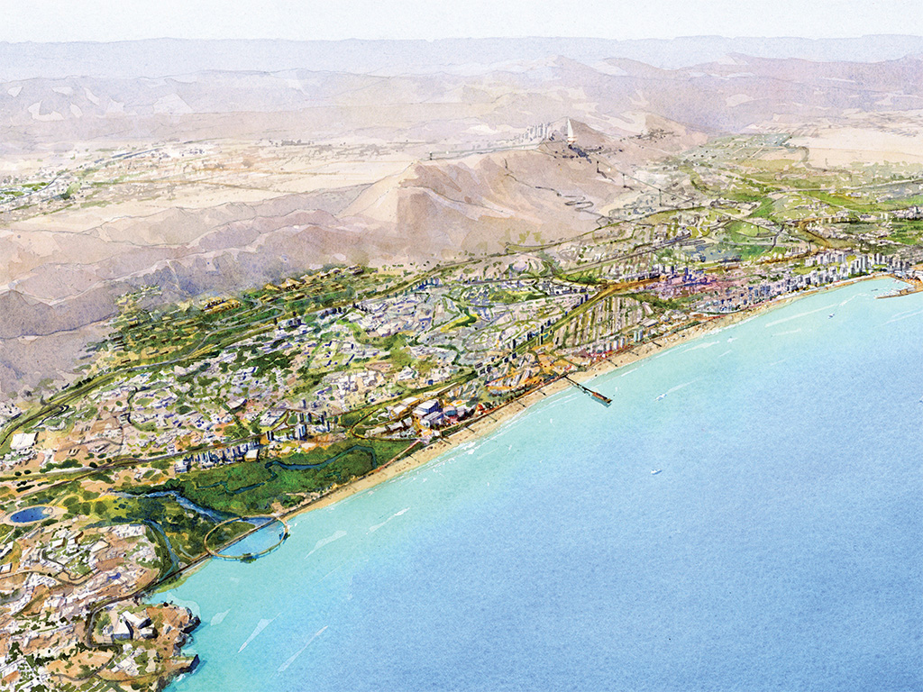 The Greater Muscat Structure Plan - © Broadway Malyan