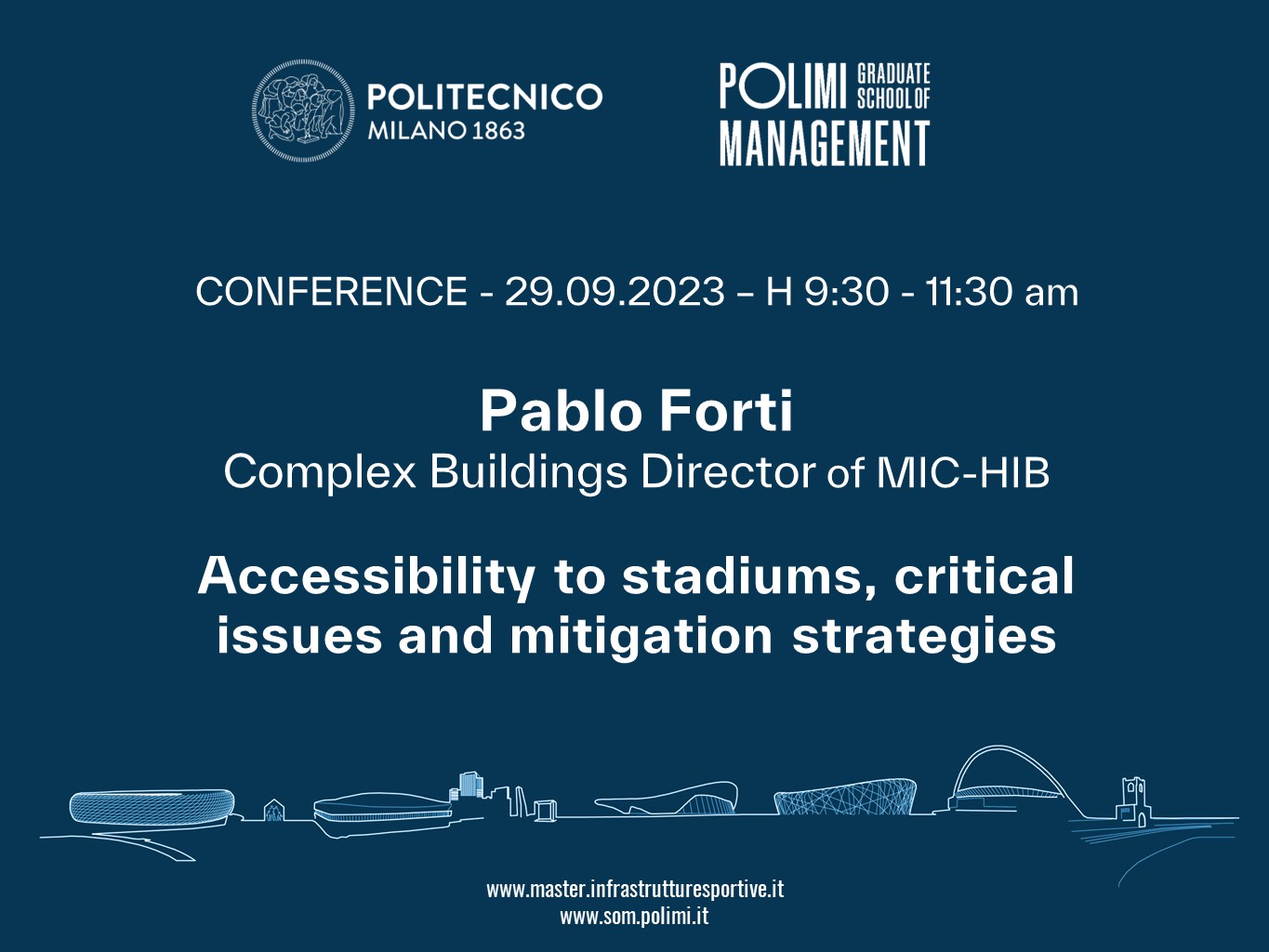 Featured image of  MIC-HUB al Master in Sport Design and Management, Politecnico di Milano