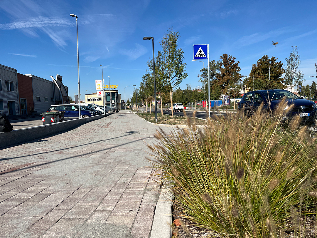 Featured image of  Construction site for the north-west access to Ferrara, Italy