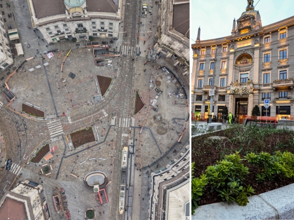 Featured image of  The new Piazza Cordusio in Milan is now open