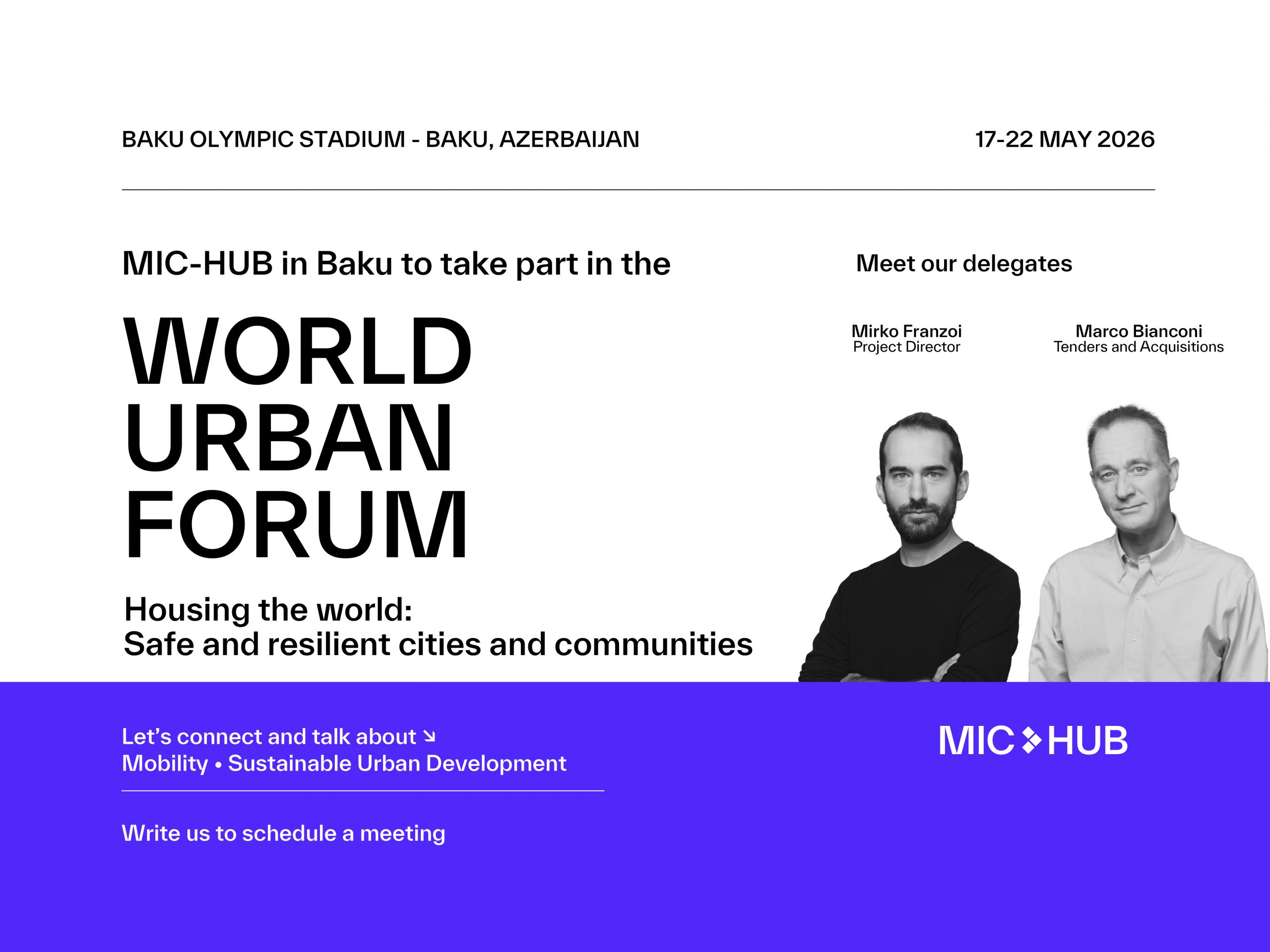 Featured image of  World Urban Forum, Azerbaijan