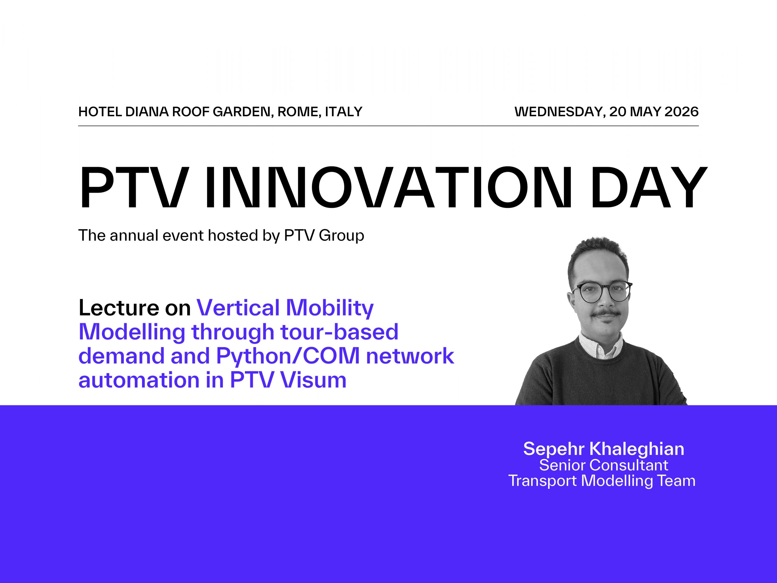 Featured image of  PTV Innovation Day, Rome