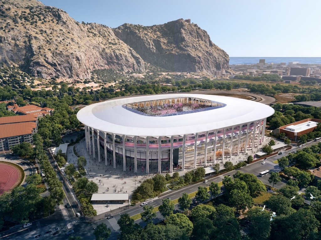 Featured image of Palermo FC presents the design for the future Renzo Barbera Stadium